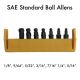 Chapman Ball Allen Bit Set, SAE