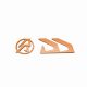 Double Alpha Alpha-X Holster Logo Insert - Copper