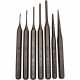 Grace USA 7-piece steel pin punch set (PS7)